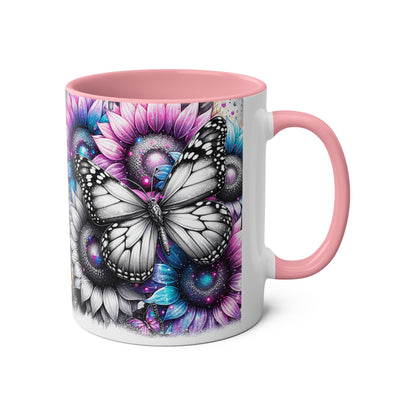 Be Happy Two-Tone Afirmation Mug