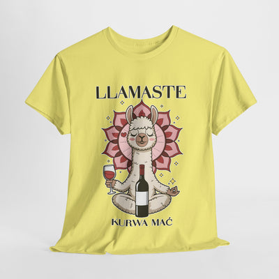 Llamaste, k*rwa mać, zabawna koszulka