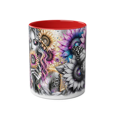 Be Happy Two-Tone Afirmation Mug