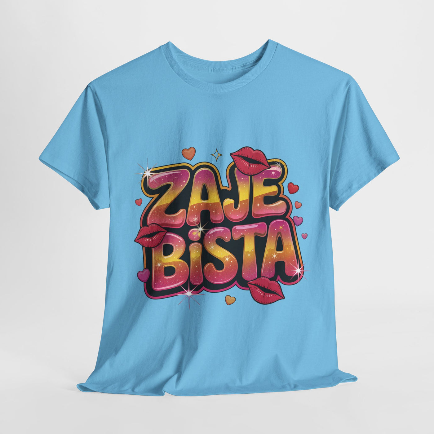 Zabawna koszulkaz  bawełny - koszulka z grafiką „Zajebista”