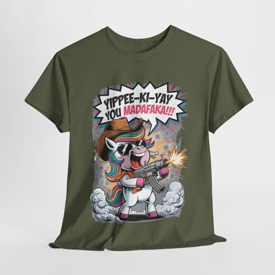 Yipee-Ki-Yay! Funny Unicorn T-Shirt