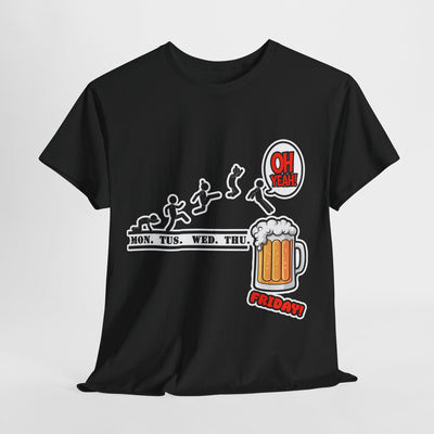 Friday Time Funny Shirt Beer Top