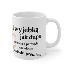 Kubek Męski na 40 Urodziny – Śmieszny Prezent z Humorem | Ceramika