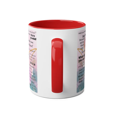 Mom Life Two-Tone Coffee Mugs, 11oz