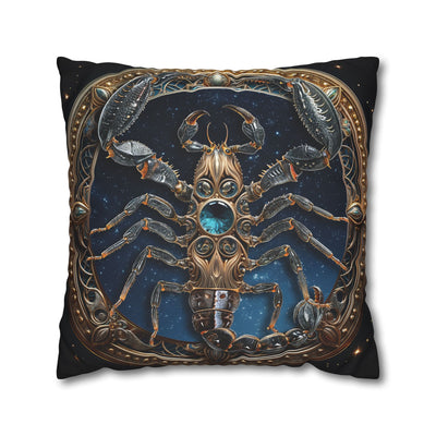 Astrological Zodiac Scorpio Poly Canvas Pillowcase - Celestial Home Decor