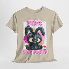 Cute Graphic T-Shirt, Funny Bunny Tee, Creepy Bunny, Unisex Cotton Tee, Gift for Animal Lovers, Humor Shirt, Casual Wear