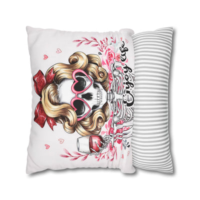 Enjoy Life Pillowcase – Chic Decor for Fun Celebrations