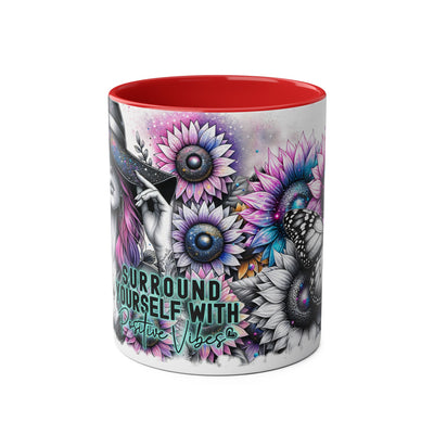 Surround Yourself - Two-Tone Afirmation Mugs