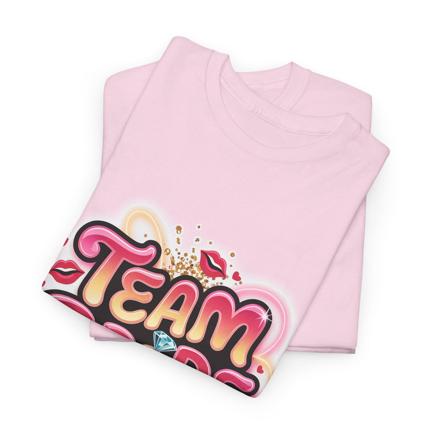 Team Bride Unisex Heavy Cotton Tee - Perfect for Bachelorette Parties & Bridal Celebrations