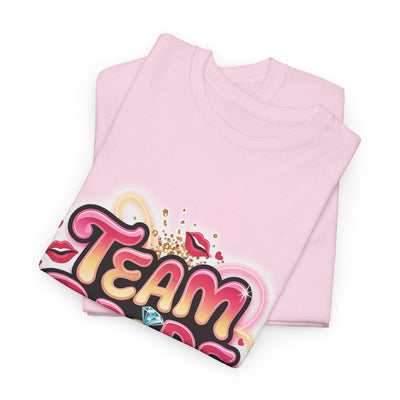 Team Bride Unisex Heavy Cotton Tee - Perfect for Bachelorette Parties & Bridal Celebrations