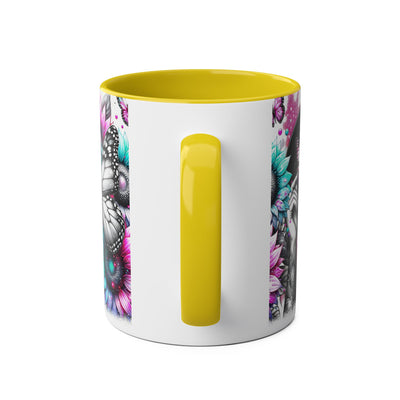 Forget The Past - Two-Tone Afirmation Mug