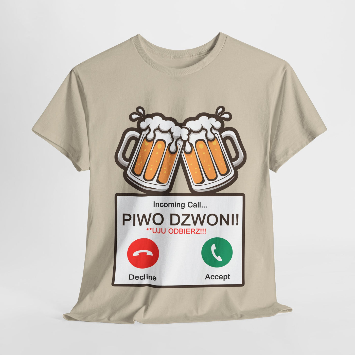 Piwo dzwoni Funny T-Shirt