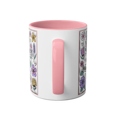 Two-Tone Coffee Mugs, 11oz