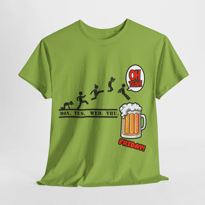 Friday Time Funny Shirt Beer Top