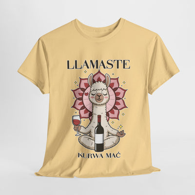 Llamaste, k*rwa mać, zabawna koszulka
