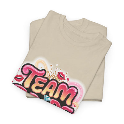 Team Bride Unisex Heavy Cotton Tee - Perfect for Bachelorette Parties & Bridal Celebrations