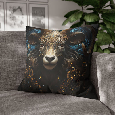 Artistic Aries Zodiac Design Pillowcase for Home Decor