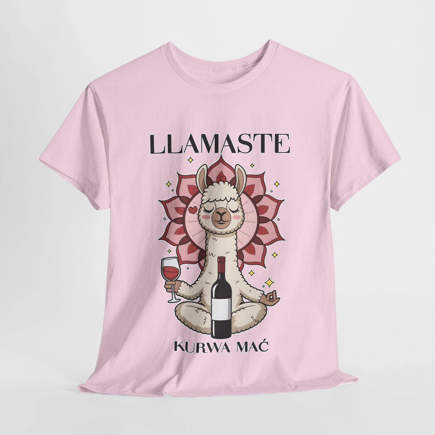 Llamaste, k*rwa mać, zabawna koszulka
