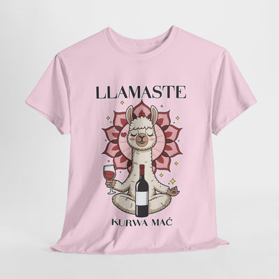 Llamaste, k*rwa mać, zabawna koszulka