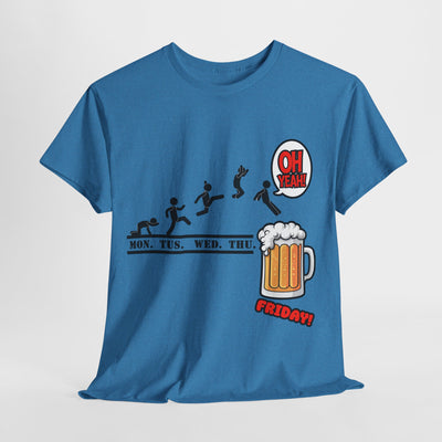 Friday Time Funny Shirt Beer Top