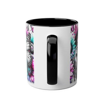 Forget The Past - Two-Tone Afirmation Mug