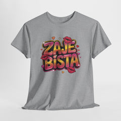 Zabawna koszulkaz  bawełny - koszulka z grafiką „Zajebista”