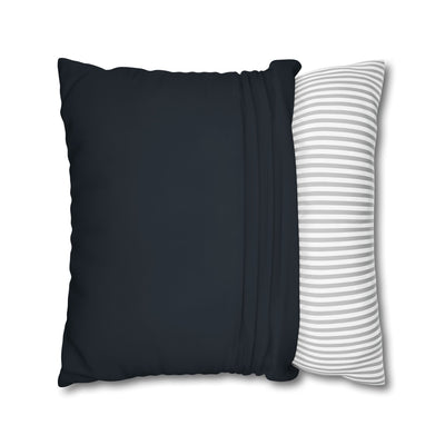Astrology-Inspired Square Poly Canvas Pillowcase - Aquarius Zodiac Decor for Dreamy Spaces