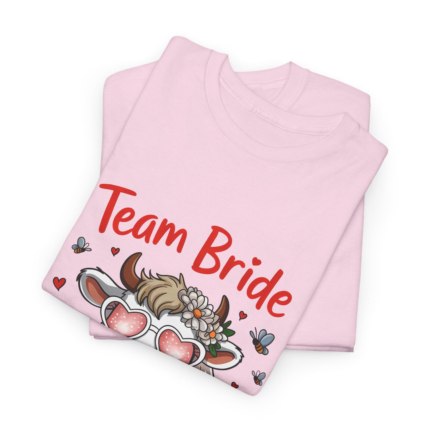 Cow Team Bride Unisex Tee | Fun Bridal Party Shirt