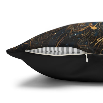 Artistic Sagittarius Zodiac Poly Canvas Pillowcase - Enchanted Home Decor
