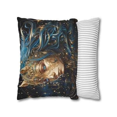Artistic Sagittarius Zodiac Poly Canvas Pillowcase - Enchanted Home Decor