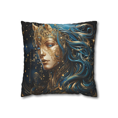 Artistic Sagittarius Zodiac Poly Canvas Pillowcase - Enchanted Home Decor