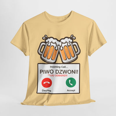 Piwo dzwoni Funny T-Shirt