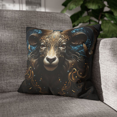 Artistic Aries Zodiac Design Pillowcase for Home Decor