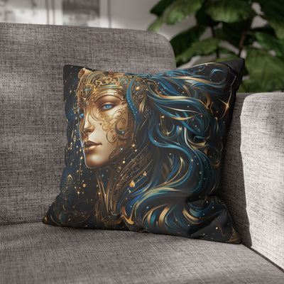 Artistic Sagittarius Zodiac Poly Canvas Pillowcase - Enchanted Home Decor