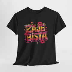 Zabawna koszulkaz  bawełny - koszulka z grafiką „Zajebista”