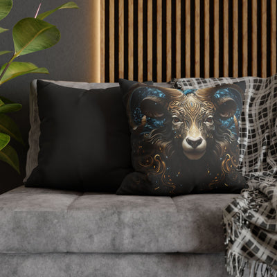 Artistic Aries Zodiac Design Pillowcase for Home Decor