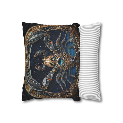 Astrological Zodiac Scorpio Poly Canvas Pillowcase - Celestial Home Decor