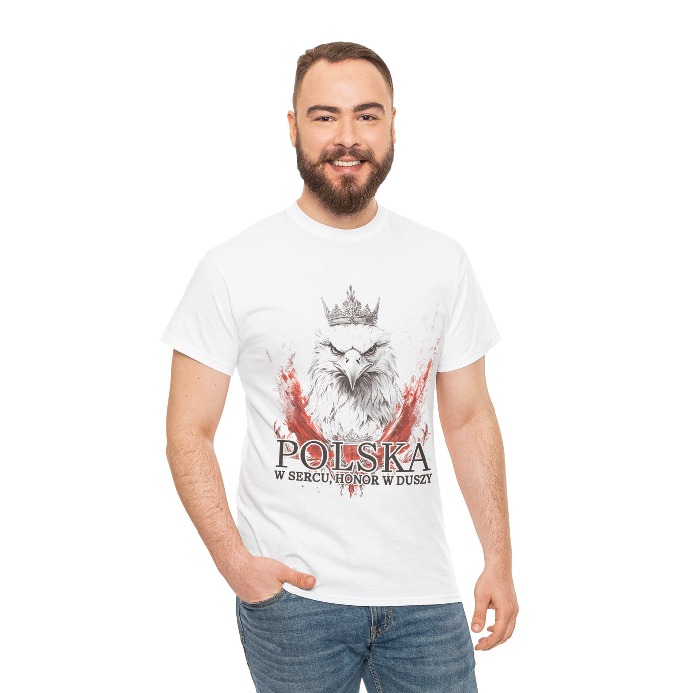 Polska w sercu...Koszulka Patriotyczna