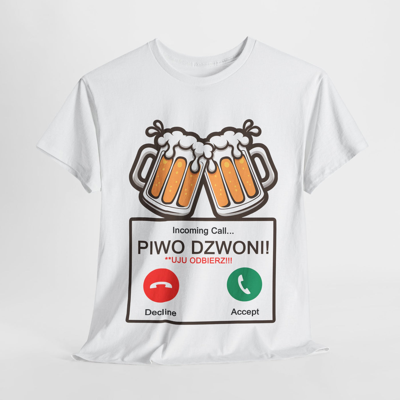 Piwo dzwoni Funny T-Shirt