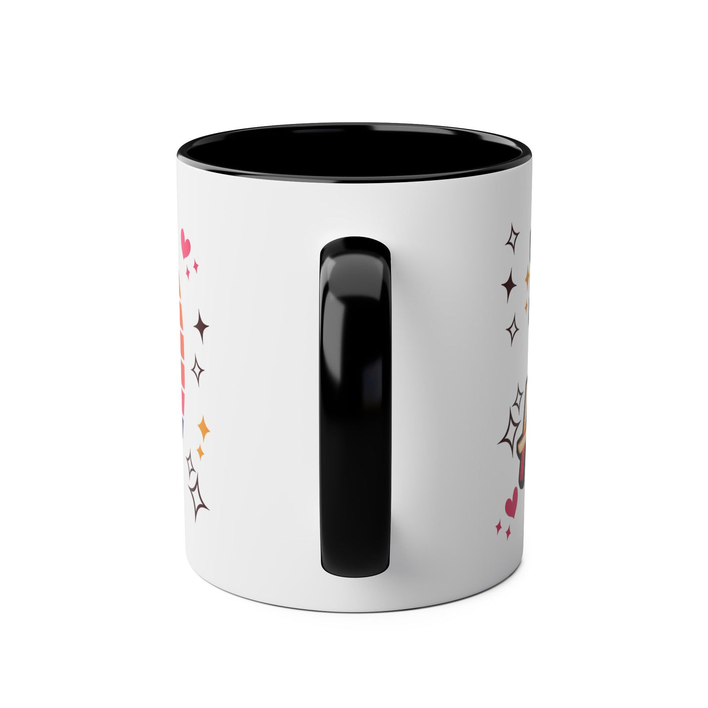 Unicorn Two-Tone Coffee Mug - 11oz Born to Be Awesome Design