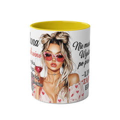 Kubek Dwukolorowy „Zajebista Edition” 330ml / 11oz – Prezent dla Kobiety |