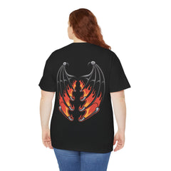 Flamed Demon Wings T-Shirt