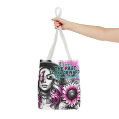 "Forget the Past" Tote Bag (AOP)