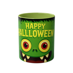 Halloween Monster Mug , Frankestein | Fun Two-Tone Coffee Cup for Halloween, Gifts for Kids, Spooky Decor, Party Favor, Trick or Treat