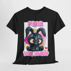 Cute Graphic T-Shirt, Funny Bunny Tee, Creepy Bunny, Unisex Cotton Tee, Gift for Animal Lovers, Humor Shirt, Casual Wear