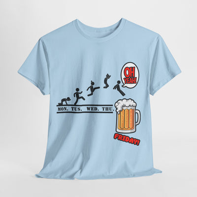 Friday Time Funny Shirt Beer Top
