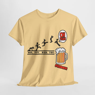 Friday Time Funny Shirt Beer Top