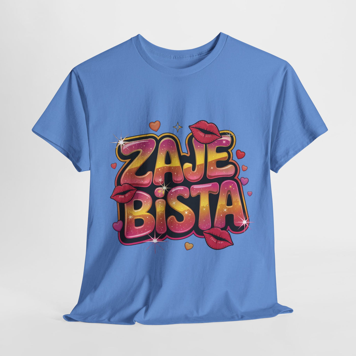 Zabawna koszulkaz  bawełny - koszulka z grafiką „Zajebista”
