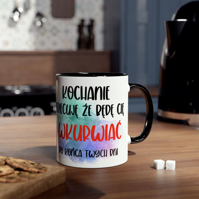 Zakochany Lisek Kubek Dwukolorowy