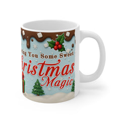 Festive Christmas Mug with Santa and Gifts Design, Holiday Coffee Cup, Cute Winter Drinkware, Perfect Gift for Christmas, Santa Mug